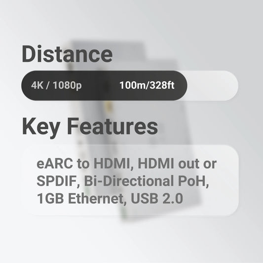 XTND 4K (100) with eARC & USB