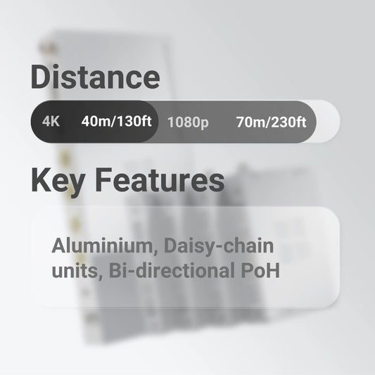 XTND 4K (40) TPC Splitter (1x4+1)