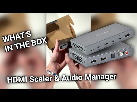 HDMI Scaler and Audio Manager