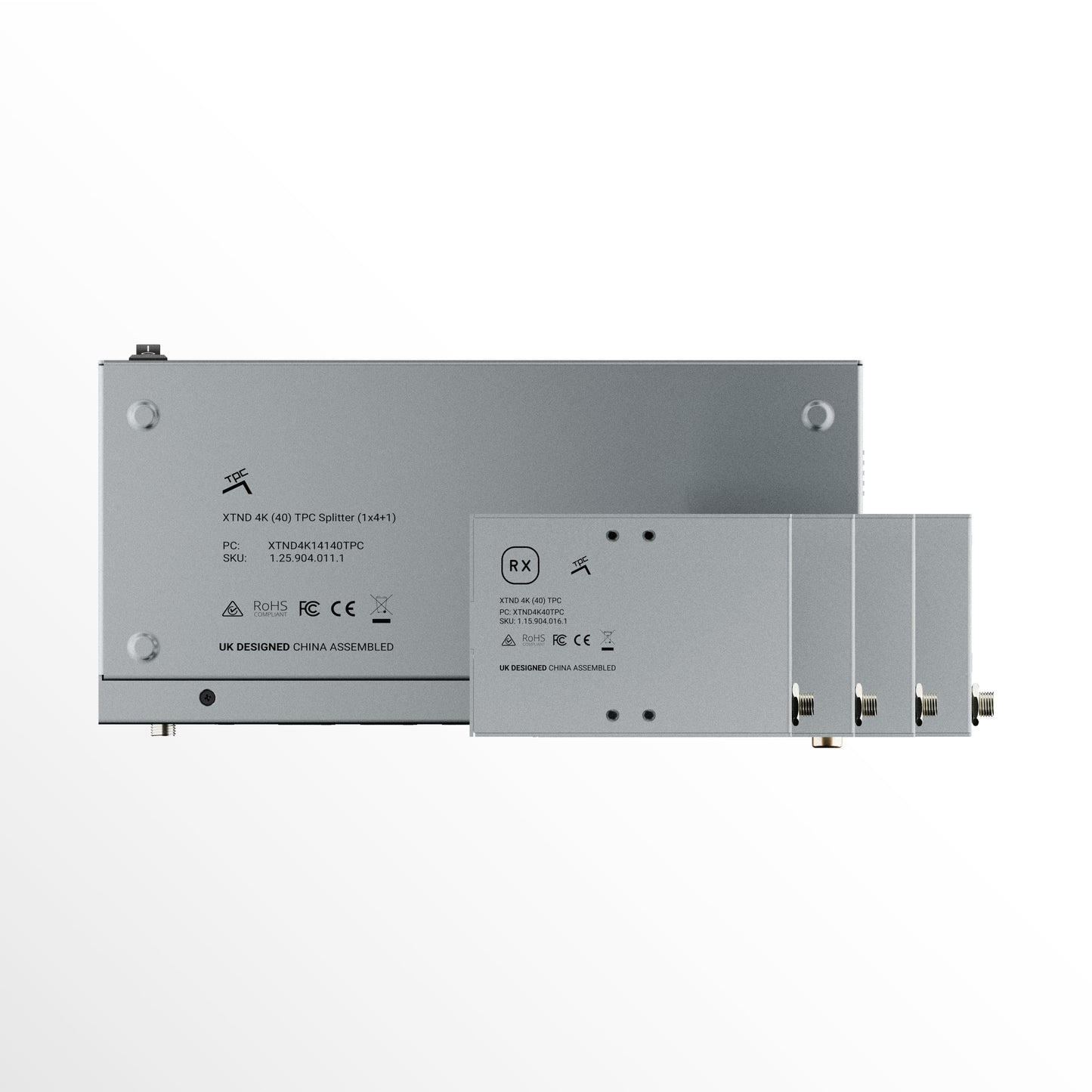 XTND 4K (40) TPC Splitter (1x4+1)