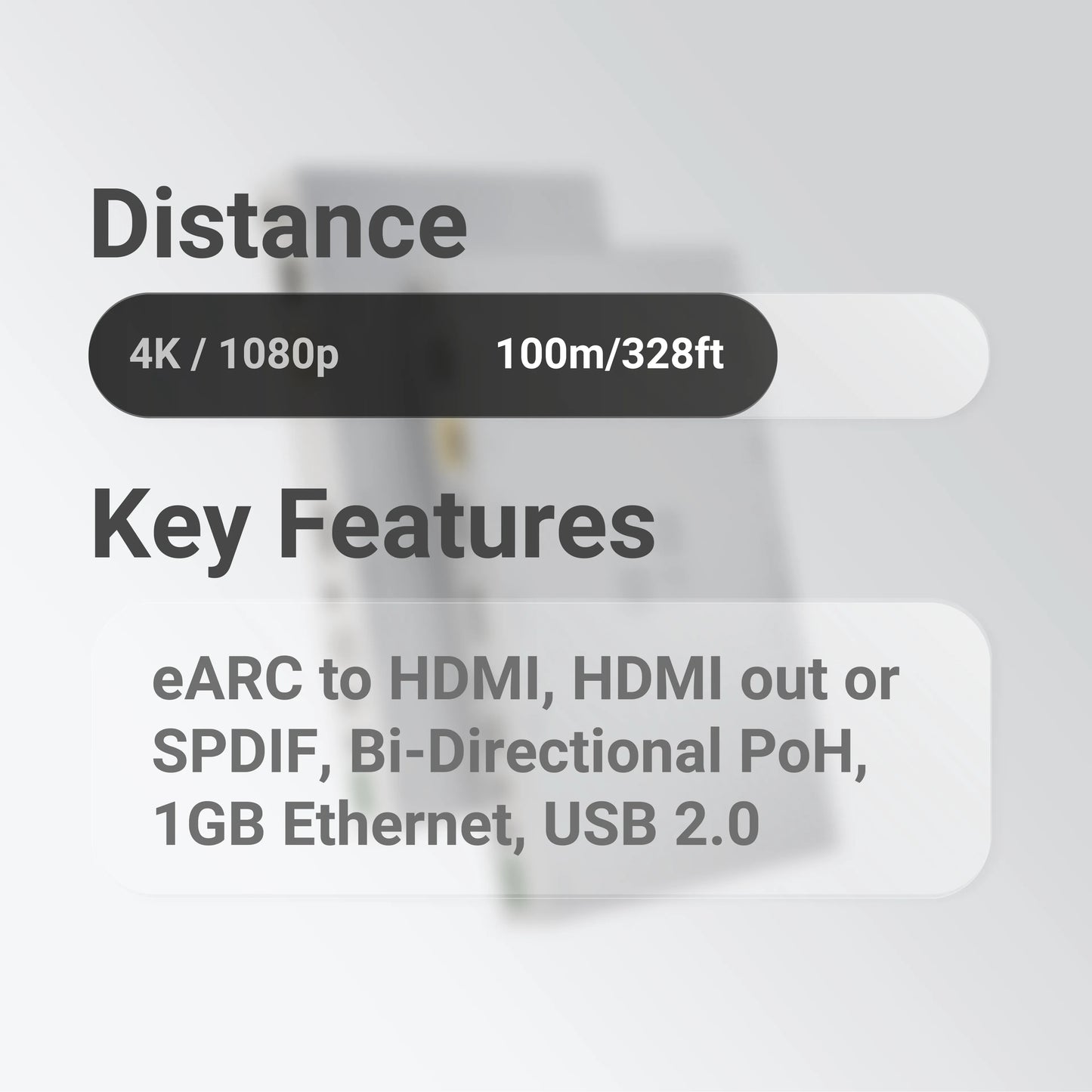 XTND 4K (100) with eARC & USB