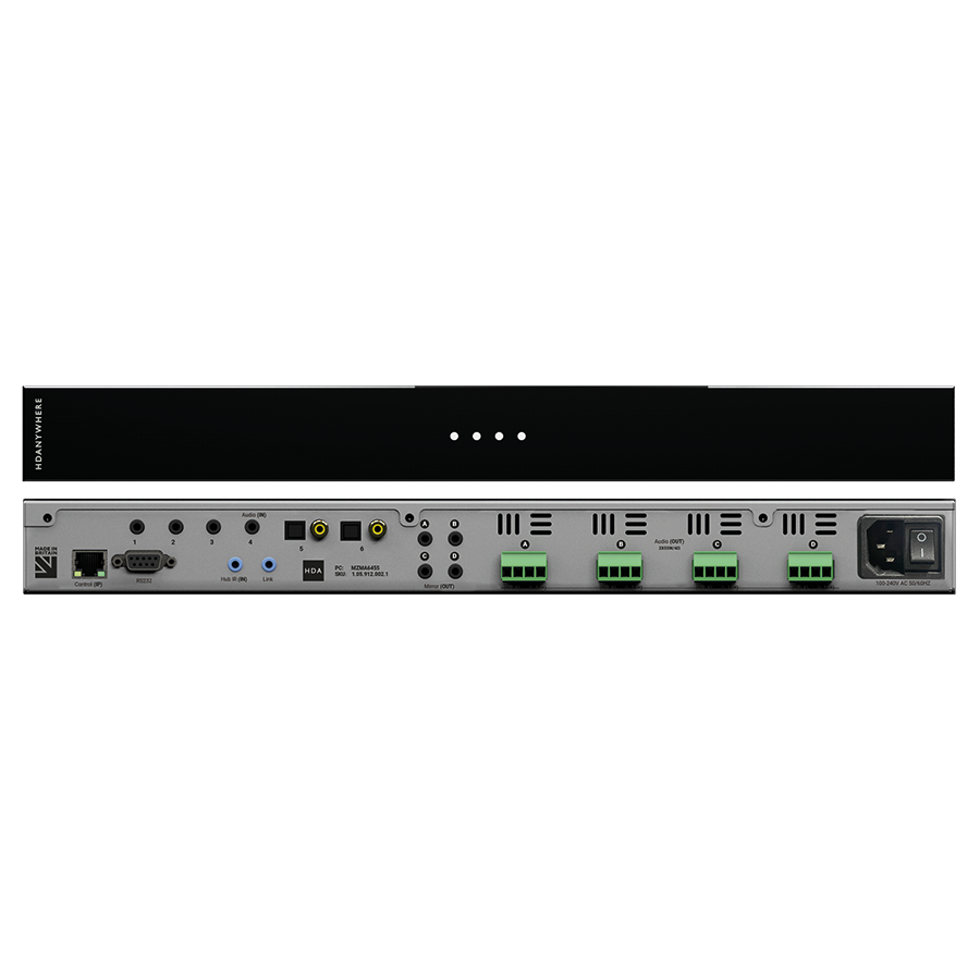Multi Zone Matrix Amp (6x4) 55